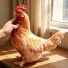 Реалистичная 3D Плюшевая Игрушка Курица Мягкая Коже Дружелюбная Ткань Жизненно Подобный Дизайн Домашний Декор Детские Подарки на День Рождения Розыгрышные Реквизиты