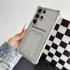 Совместимый с Samsung S26 Ultra гальванизированный чехол для телефона со слотом для SIM-карты, S25 Ultra четырехсторонний ударопрочный чехол-кошелек для S24 Ultra