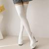 Sexy Slim Thigh High Boot Platform Black Red White Over-the-knee High Boots Women New 2024 Dance Fetish Shoes Lady Large Size 45