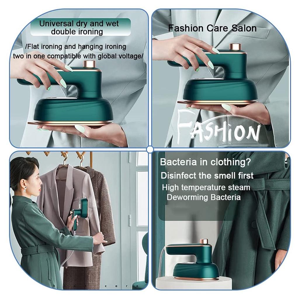Электрический утюг, ручной отпариватель, мини-отпариватель для одежды, портативный утюг с влажным и сухим паром, гладильная машина для дома, путешествий
