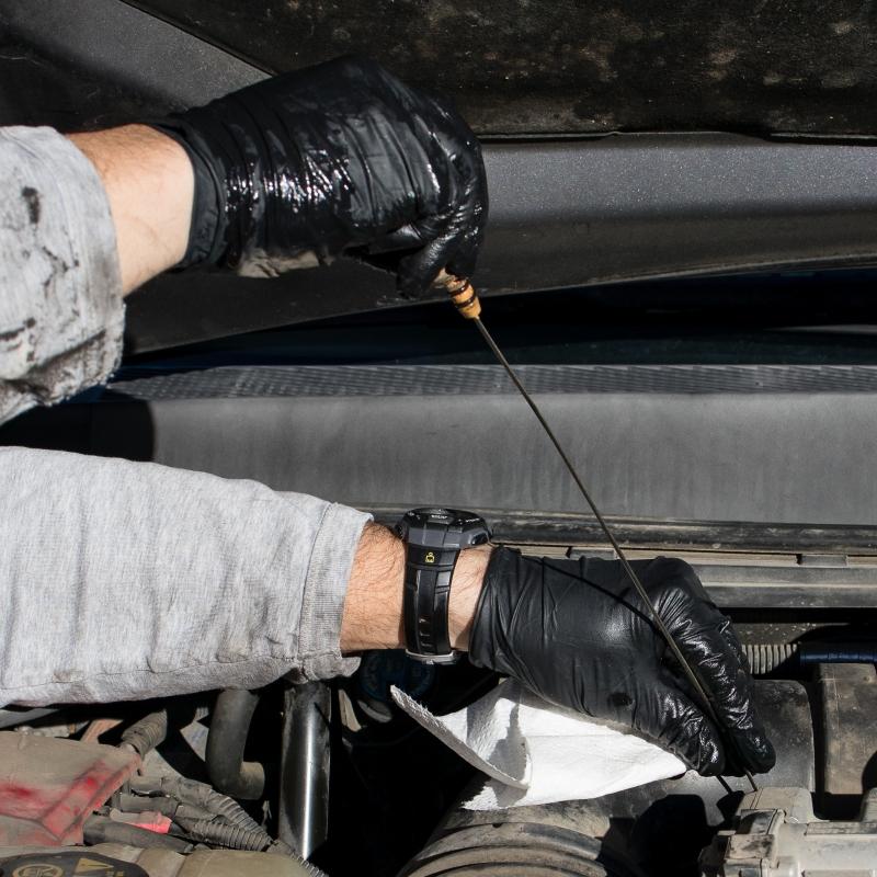 20/100PCS Black Disposable Nitrile Gloves 4Mil Textured Kitchen Gloves Mechanic Auto Tattoo Nail Salon Household Cleaning Gloves