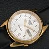 АВТОМАТИЧЕСКИЕ ВИНТАЖНЫЕ ОТРЕСТАВРИРОВАННЫЕ МУЖСКИЕ ЧАСЫ SEIKO 5 ЯПОНИЯ СЕРЕБРЯНЫЙ ЦИФЕРБЛАТ a445505-1