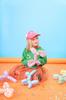 Pastel Modeling Clay Balloons 130cm With Pump Mix: 1 Pack