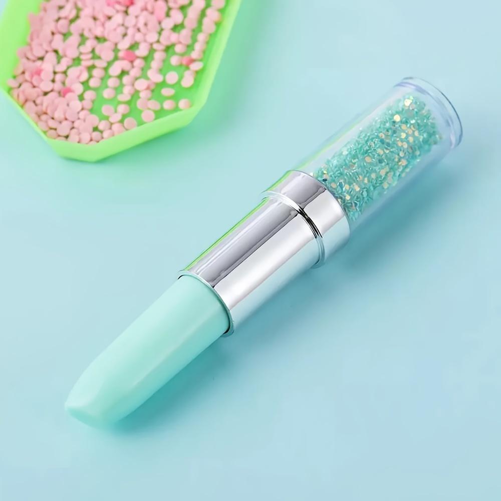 Форма губной помады, алмазная ручка для рисования, 5D алмазная ручка для рисования, наконечник, алмазная ручка для рукоделия, аксессуары для вышивки крестиком