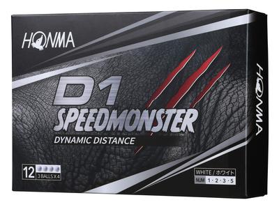 Мяч для гольфа Honma D1 SPEED MONSTER Speed Monster 1 дюжина 12 мячей BT2003 Honma HONMA