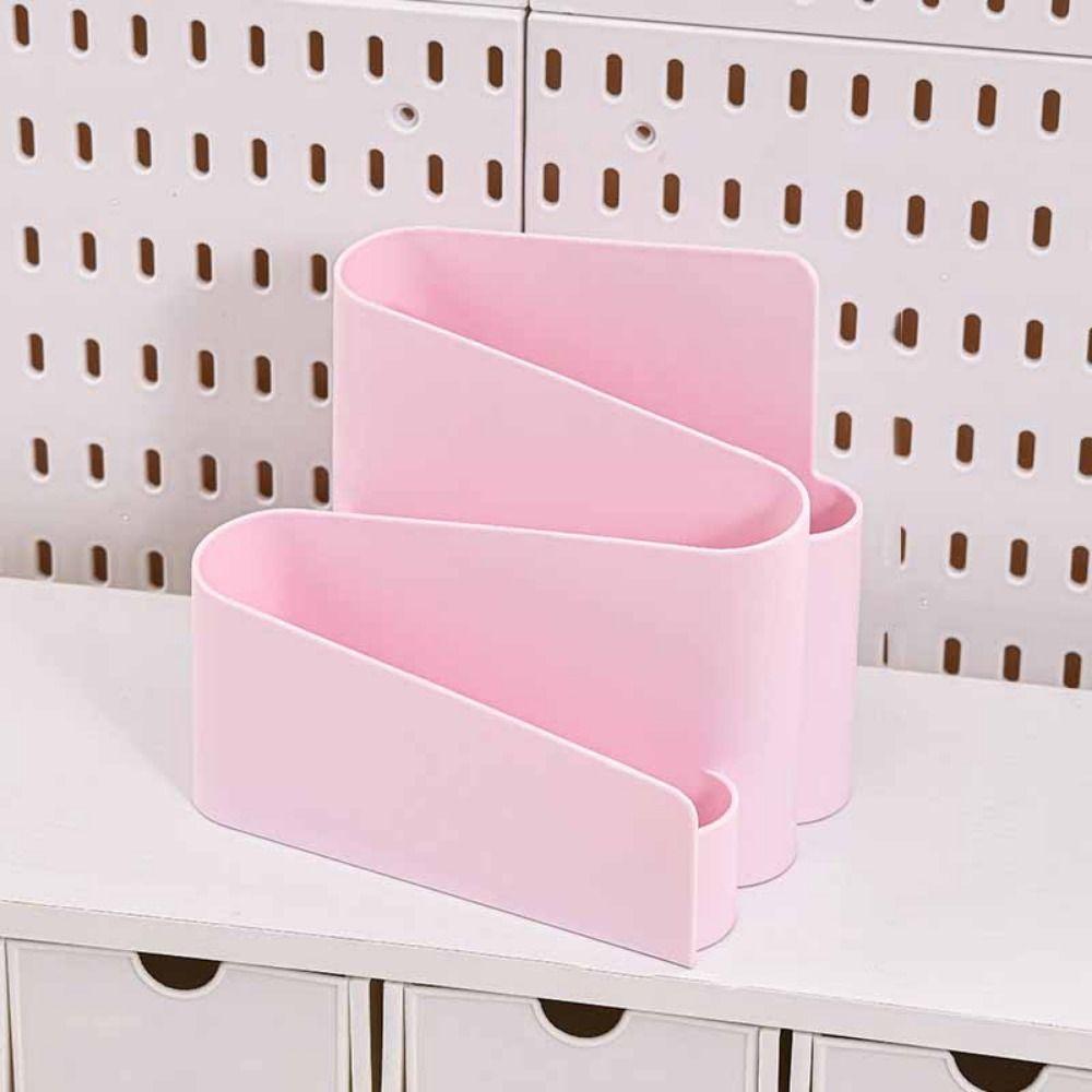 Cute Desktop Pen Holder INS-Style Brush Storage Container Creative Makeup Brush Holder  Household