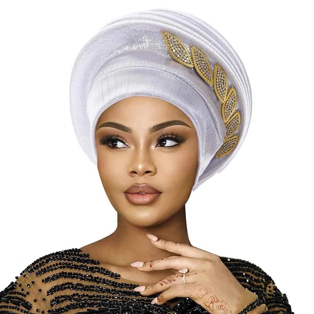 Шляпы-береты, тюрбаны, головные уборы для женщин, африканские женские головные платки, женские береты, тюрбаны, головной убор из Нигерии, для свадебной вечеринки, геле