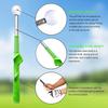 Telescopic Golf Swing Practice Stick with Non-slip Rubber Handle Ergonomic Grip Golf Swing Trainer Golf Training Aid