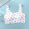 Girls' Bra Tank Top Underwear Sports Shockproof Summer Printed Bra During Development