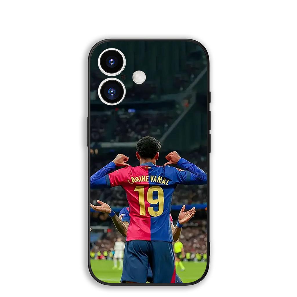 Cover for Samsung Galaxy S25 S24 S23 Fe Ultra Plus S7 Edge A05 A06 A16 A15 A35 Phone Case Spain Soccer No 19 Football No19