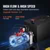 Hydraulic Pump 20 Quart Single Acting Dump Trailer Pump Power Unit DC 12V