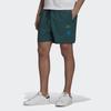Adidas Originals Trefoil Artist Shorts With Solid Color Pockets And Drawstring Men Shorts Green HA4687