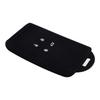2pcs Black Silicone Remote Key Cover Case Fit For Renault Koleos Kadjar Megane Espace 2016 2017 2018 2019 2020