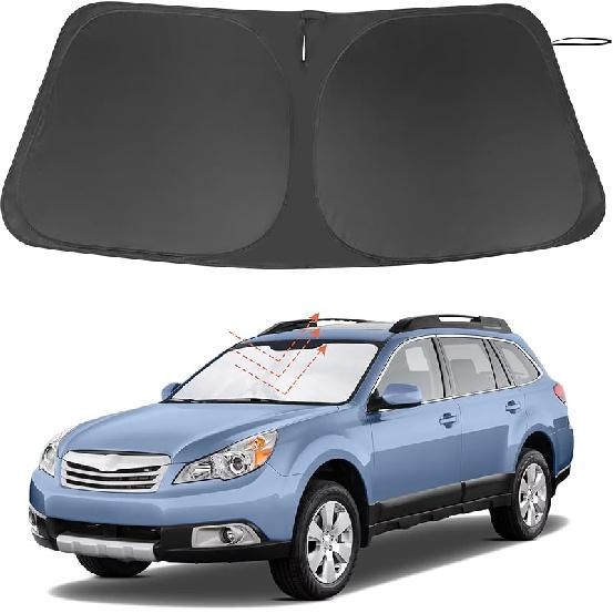 TINGLU Солнцезащитный козырек для Tesla Model X Tesla X 2016-2024 2025 Аксессуары Солнцезащитный козырек на лобовое стекло Защита от УФ-лучей Накидка на солнцезащитный козырек С