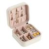 Jewelry Storage Box Portable Keep Neat Faux Leather Thickened Jewelry Storage Holder Household Stuff