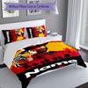3pcs Custom Name Red Dead Redemption Bedding Set,Includes 1 Duvet Cover and 2 Pillowcases,All-season Bedroom Decor