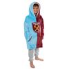 West Ham United FC Childrens/Kids Crest Fleece Hoodie Blanket