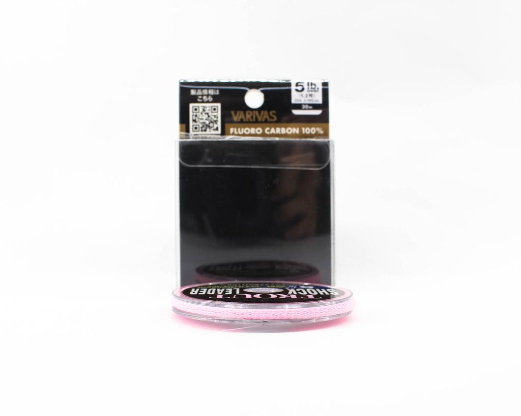 Varivas Флюорокарбоновый шок-лидер для форели, 30 м, 5 фунтов (5224)