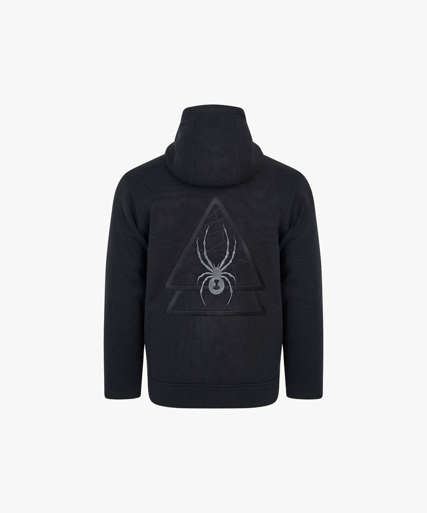 Мужской свитер Spyder с капюшоном на молнии Bonded Hoodie Zip-Up Spjwcnft303Mblk