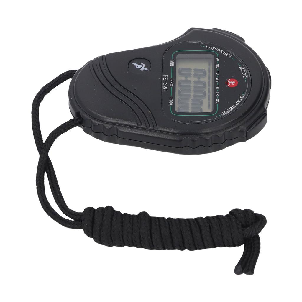Digital Sports Stopwatch Water Proof Large Display Handheld Stopwatch Timer for Running Football Fitness