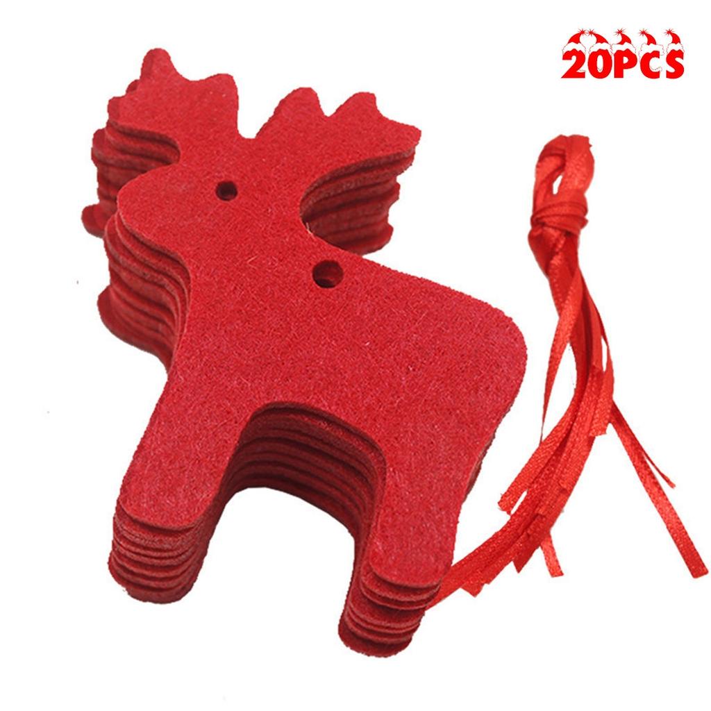 Премиальные фетровые рождественские подвески-украшения, рождественские подвесные украшения