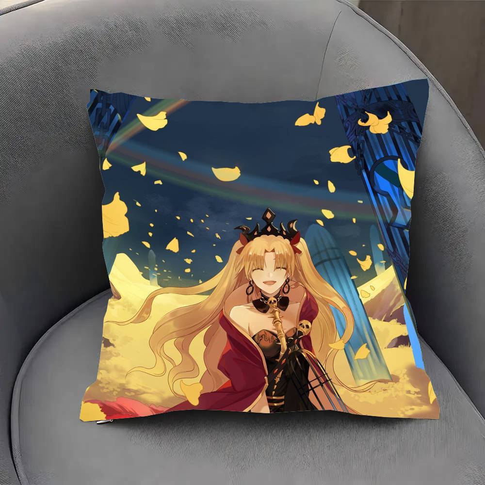 Space EEreshkigal Anime Fate Pillow Case Fashion Square Pillowcase Bedroom Sofa Room Ins Decoration Leisure