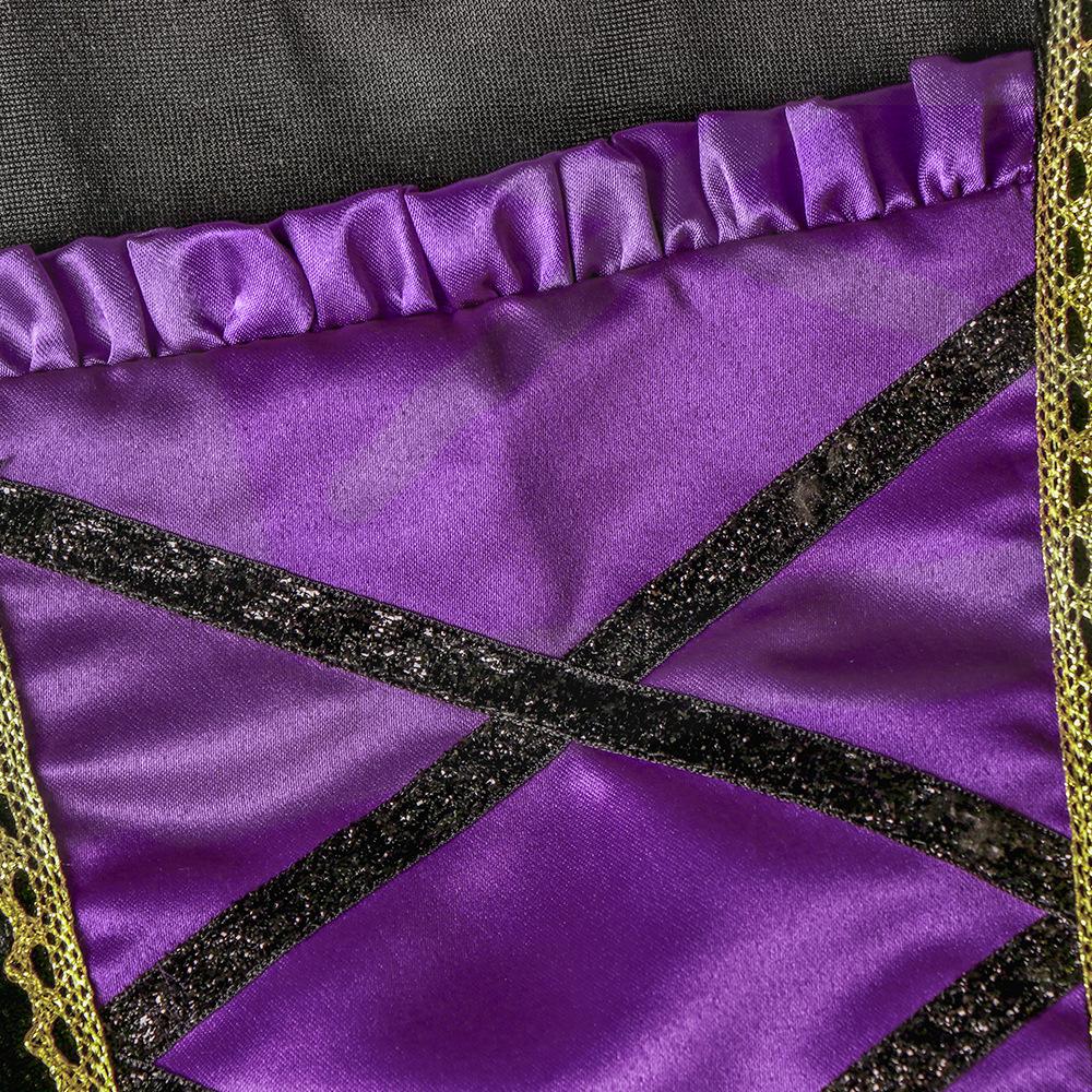 Костюм ведьмы на Хэллоуин для маленьких девочек, детские платья для косплея, праздничная одежда, платье