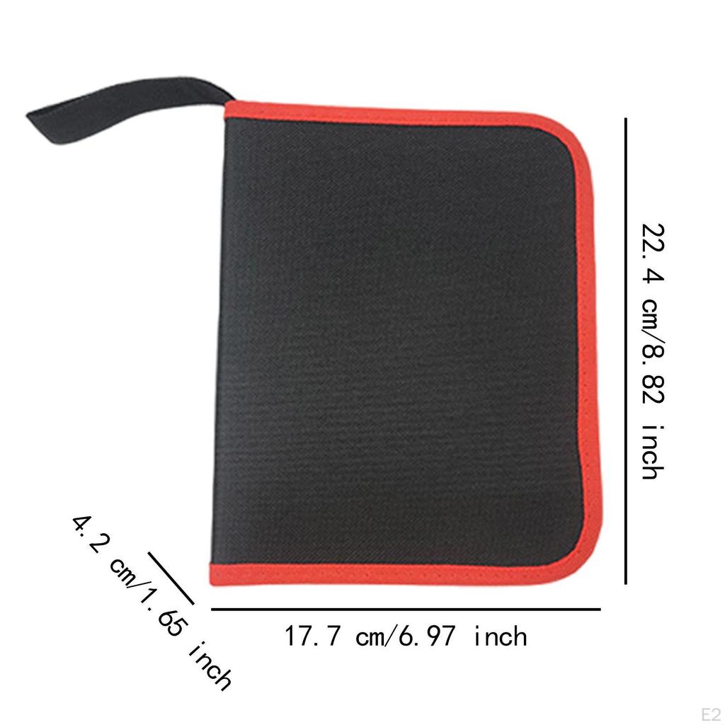 Сумка для хранения бит, органайзер, держатель для руки с застежкой-молнией, переноска, маленькая сумка для инструментов для отвертки