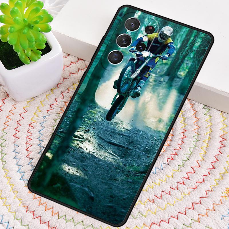 Мягкий силиконовый чехол для телефона Moto Bike Motocross для Samsung Galaxy note 10 pro S26 S25 S24 S23 S22 S21 Plus S25Ultra Capa Cover