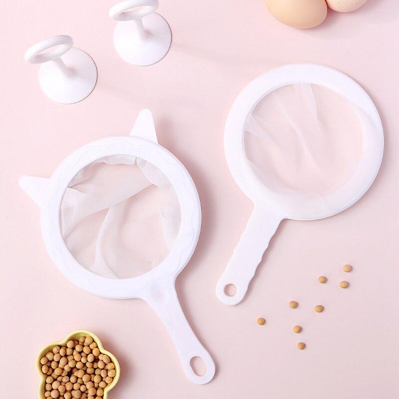 1 шт. многоразовый нейлоновый фильтр, сетчатое сито, ложка, очень тонкий дуршлаг, сетчатое сито для медового сока, соевого молока, кофе, йогурта, фильтры