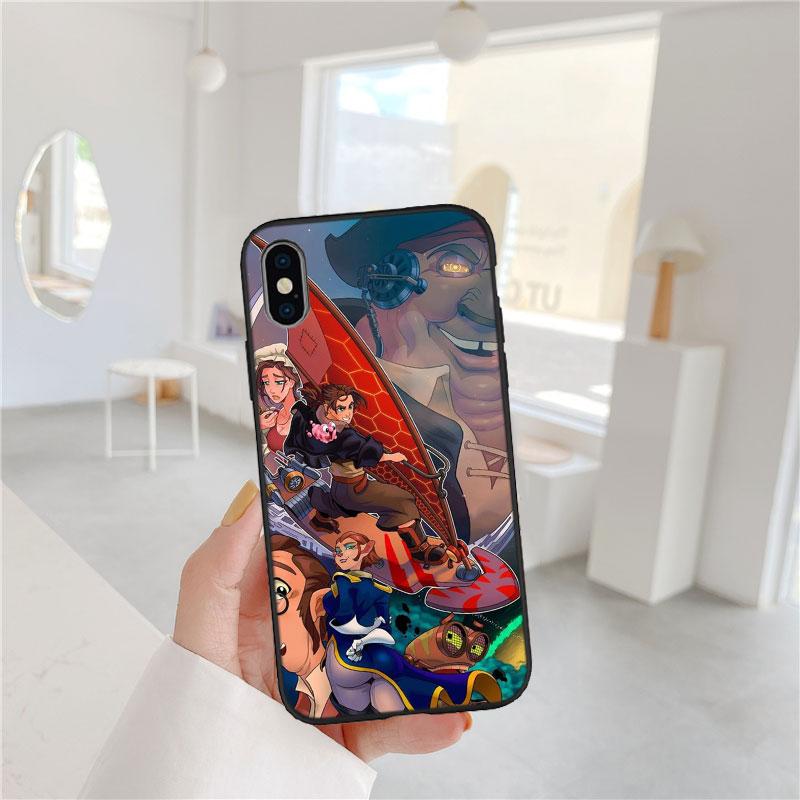 CJ101 Treasure Planet Soft Shell Phone Case for iPhone 16 15 14 13 12 Pro Max Plus Mini