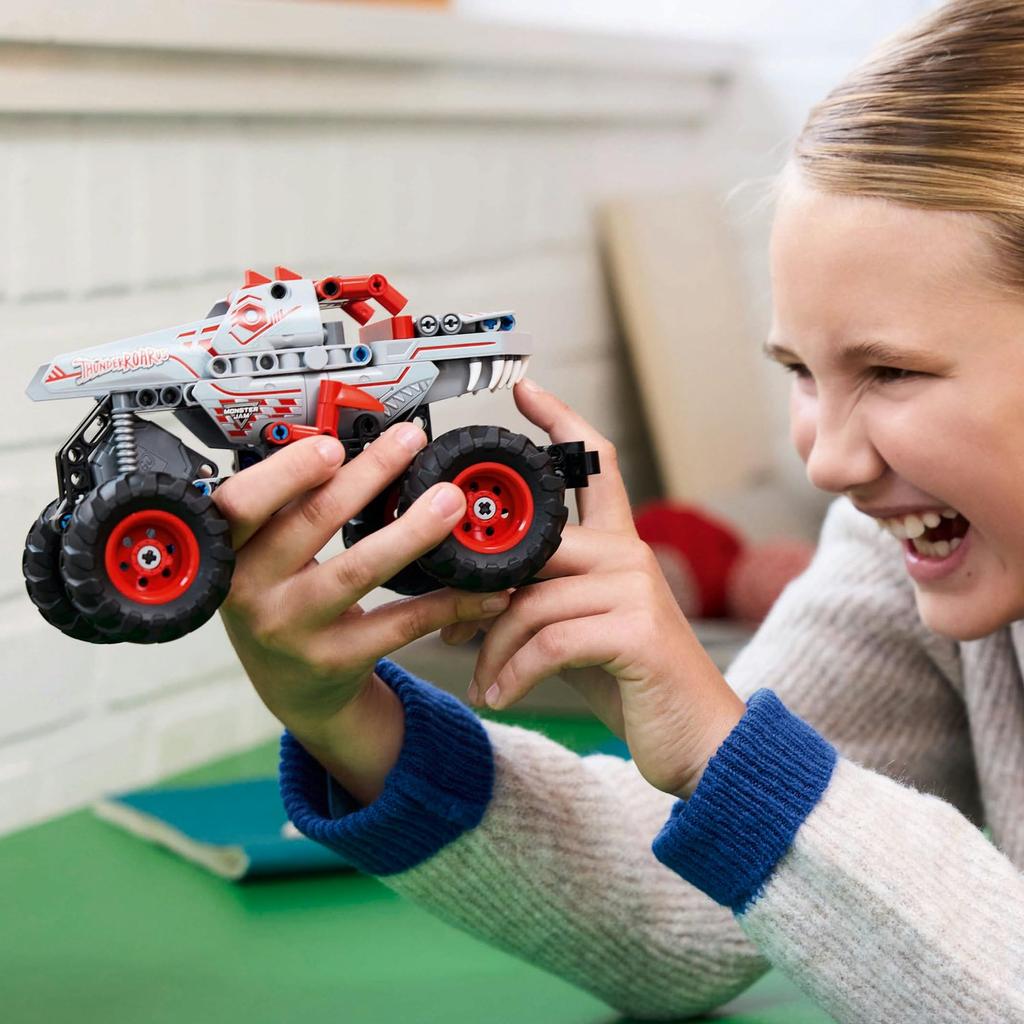 LEGO Technic Monster Jam ThunderROARus Игрушка Подарок на день рождения Блок Мальчики Девочки Дети 7 лет 8 лет 9 лет Ученик начальной школы