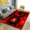 3D Cartoon Dragon Area Rug Large,Carpet Rug for Living Room Bedroom Sofa Doormat Kitchen Decoration,kid Play Non-slip Floor Mat