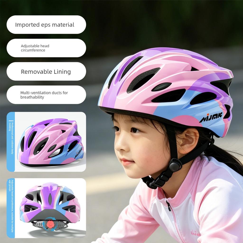 Children's Bicycle Riding Helmets, Roller Skating Protective Gear, Knee Pads, Skating Sports, Girls' Skateboards, Balance Bikes, Men's Safety Helmets
