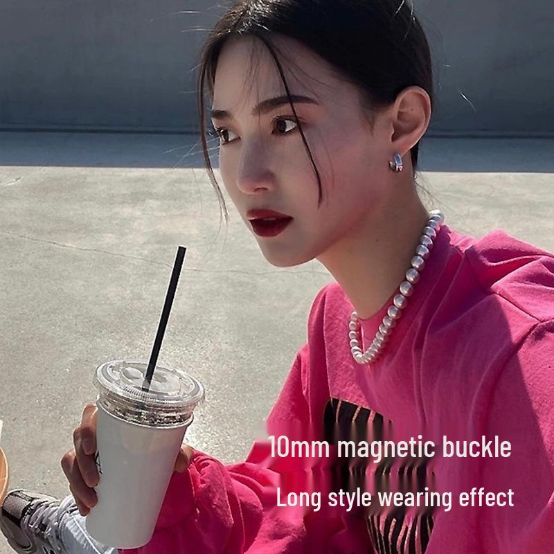 Shi Jia 2025 Женское роскошное многослойное колье-чокер из микро-жемчуга