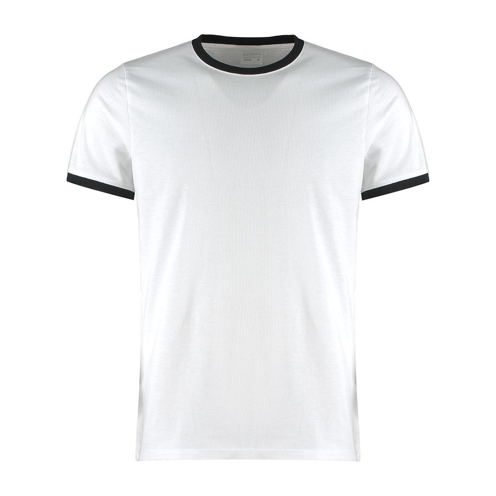 Kustom Kit Mens Ringer T-Shirt