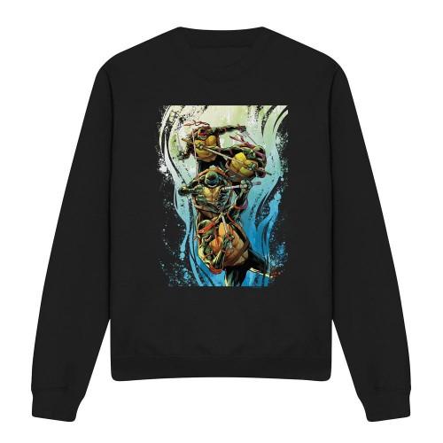 Teenage Mutant Ninja Turtles Унисекс Взрослый Крутой Свитшот Радужные Воины