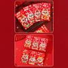 6 упаковок/лот китайские красные конверты традиционные для лунного Нового года компактные и легкие премиум