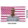 Drew Pink America Flag Starkey Tapestry Poster Funny Banner For Dorm Bedroom Wall College Party Indoor Outdoor Decorations