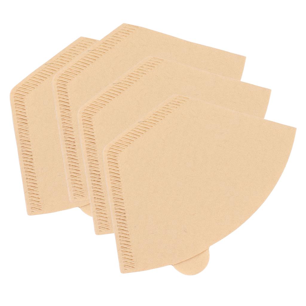 Фильтры для кофе на 1–2 чашки, 100 конусных фильтров для кофе, бумажные фильтры для кофе на 1–2 чашки для кофеварок капельного и пуровера