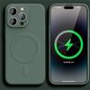 Жидкий силикон для Magsafe Wireless Charge Магнитный чехол для iPhone 16 15 14 Plus 13 12 11 Pro X XR XS Max Мягкий чехол