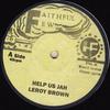 12-дюймовая пластинка LEROY BROWN - Help Us Jah NONE Faithful Few 2014 UK Регги, Ска и Даб Б/У