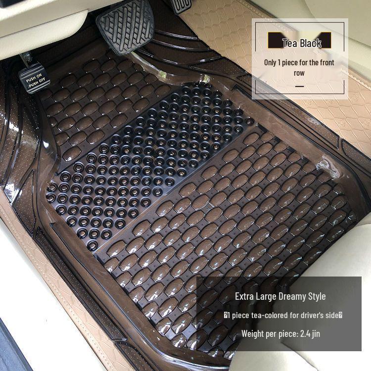 Экологичный Прозрачный Нескользящий Водонепроницаемый Коврик для Пола Автомобиля