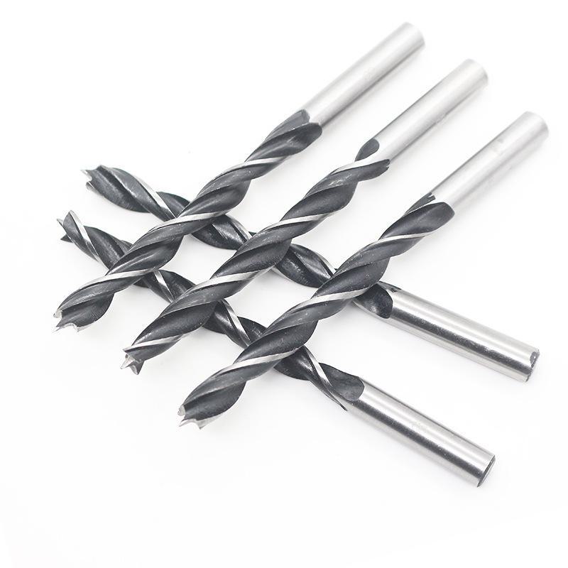 Tri-Point Woodworking Drill Bit Hole Opener: 3-10mm Hand/Bench Tool for Hole Expansion.