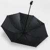 Yousheng Folding Umbrella Compact UV Protection Tri-fold Umbrella Windproof Rainproof Travel Umbrella for Outdoor