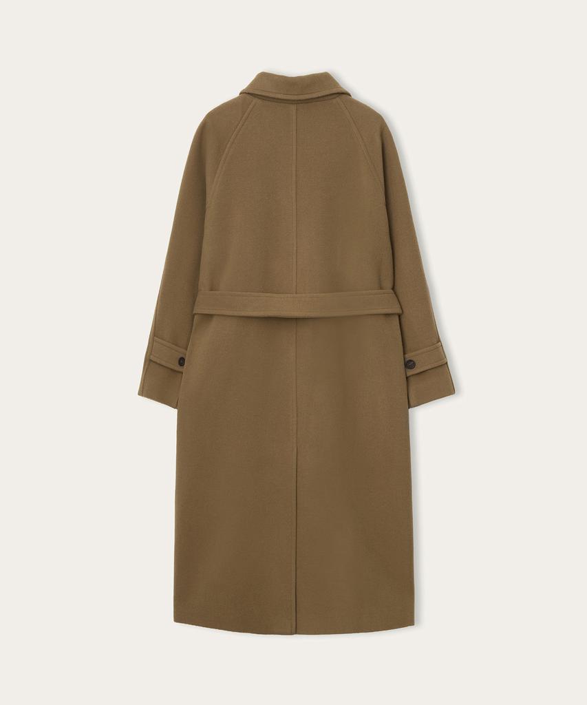 ATA Rouen Wool Mac Coat_Camel