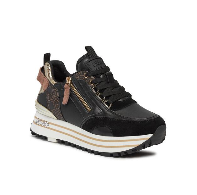 Liu Jo Maxi Wonder 72 BA4057 PX454 Black Sneakers