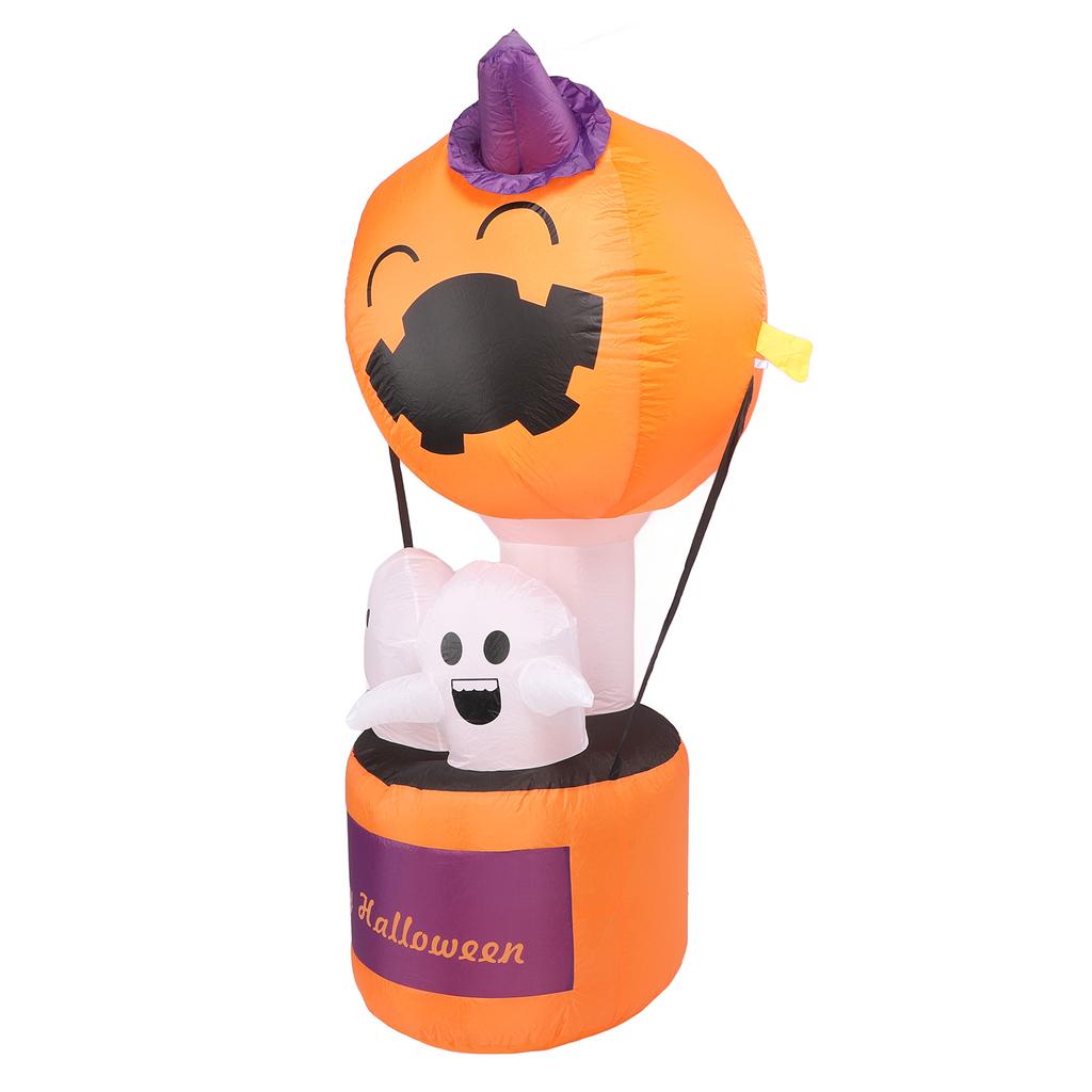 1,8 м надувной призрачный шар, привлекающий внимание, тыква, украшение двора со встроенным светодиодом для сада