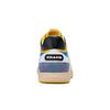 COACH Low top Stylish Skateboarding Shoes Men's White Blue C3165_SF9
