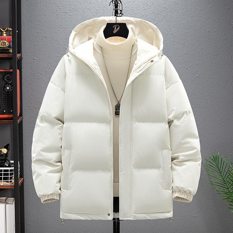 Зимняя мода универсальная мужская повседневная свободная универсальная плотная куртка